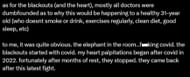 Jesse blames COVID for his palpitations. (Image via X/@McJuggerNuggets)